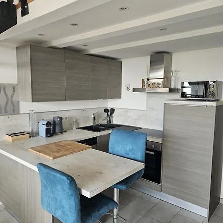 Apartment T2 Mezzanine-vue Mer-plage A 600m-parking