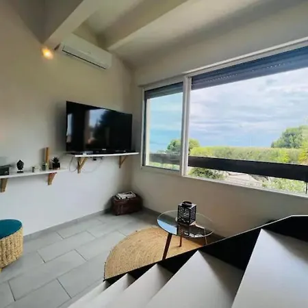 T2 Mezzanine-vue Mer-plage A 600m-parking